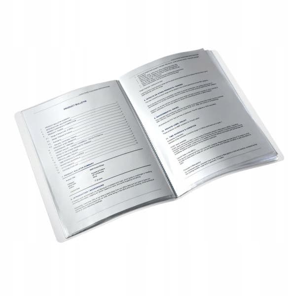 Album ofertowy 20 koszulek PP LEITZ WOW, czarny 46310095