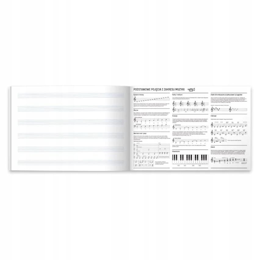Zeszyt do nut A5 16k MUZYKA 400198008 HERLITZ