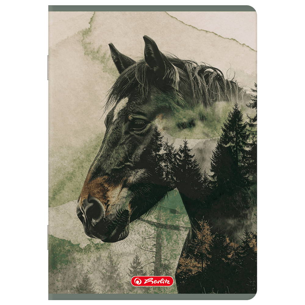 Zeszyt A5 60k kratka z marginesem WILD 400206388 HERLITZ
