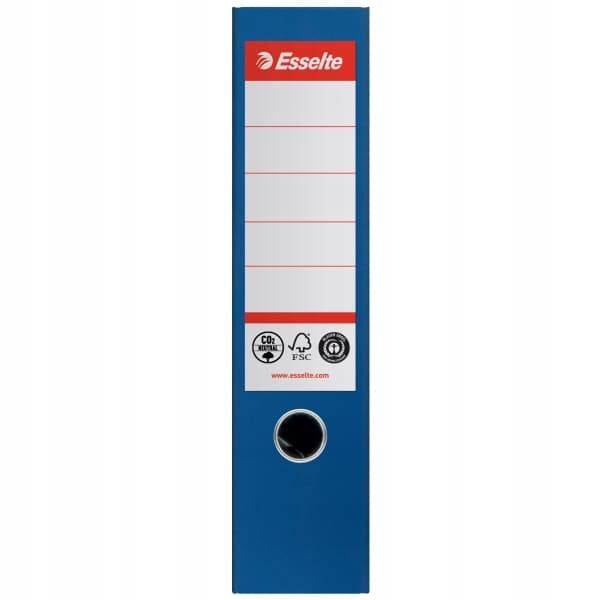 Segregator A4/75mm No.1 niebieski 627565 ESSELTE Neutral CO2