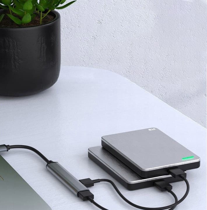 Hub USB-A BLOW 7xUSB 3.0 szary (86-070#)