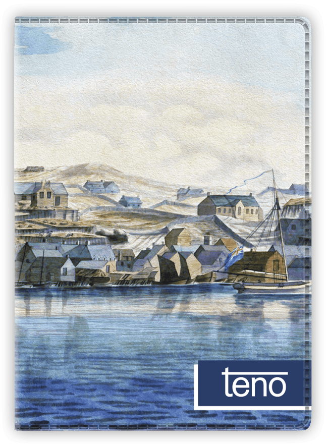 Kalendarz TENO IMPRESS notesowy N1 145x194mm 2027 TELEGRAPH