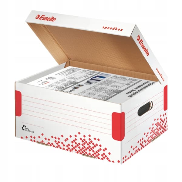 Kontener na dokumenty Pudło archiwizacyjne otwierane z góry Speedbox 623911 ESSELTE
