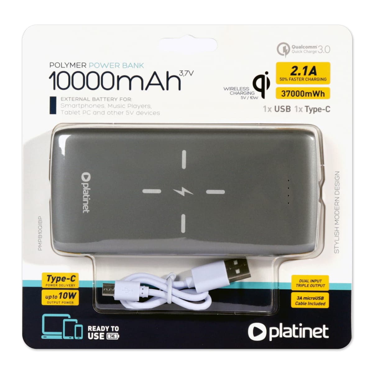 Powerbank 10000mAh 10W PLATINET (44998)