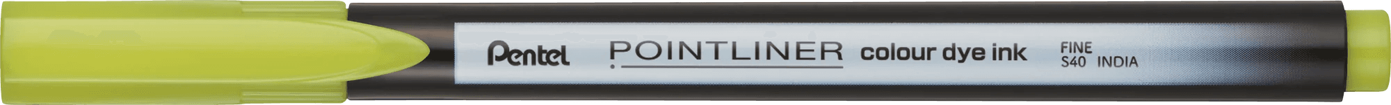 Cienkopis POINTLINER COLOUR limonkowy S40-K2 PENTEL