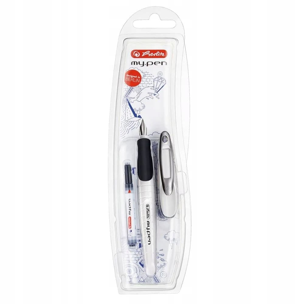 Pióro wieczne MY.PEN białe dla praworęcznych 300002934 HERLITZ