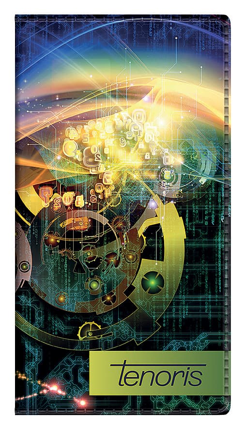 Kalendarz TENORIS IMPRESS notesowy (N2) 102 x 193 mm 2026 TELEGRAPH