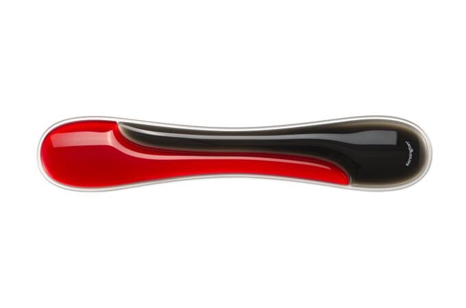 Podkładka żelowa czerwona Slim Duo Gel pod nadgarstek do klawiatury K62442WW KENSINGTON