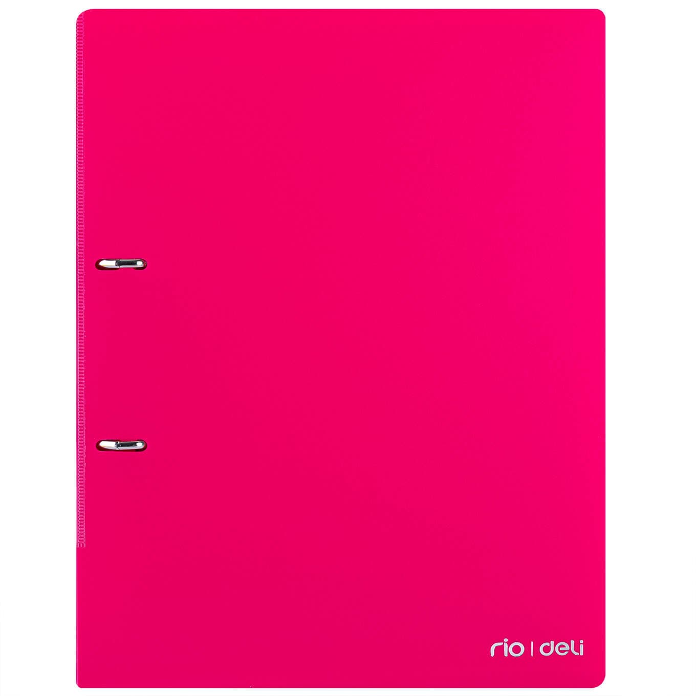 Segregator ringowy RIO PP różowy 38130 PINK DELI
