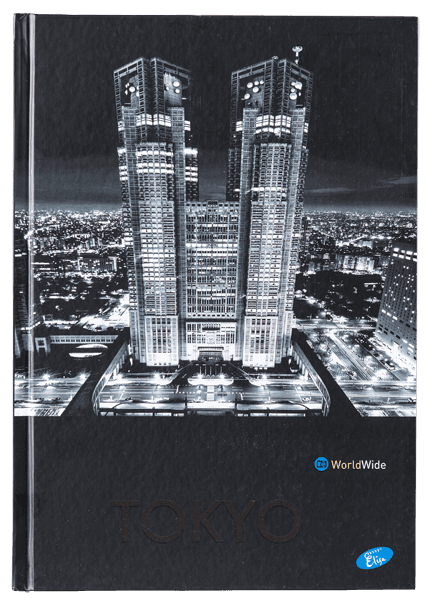 Brulion A4 96k kratka CITIES BY NIGHT EL-T1-096-KA4