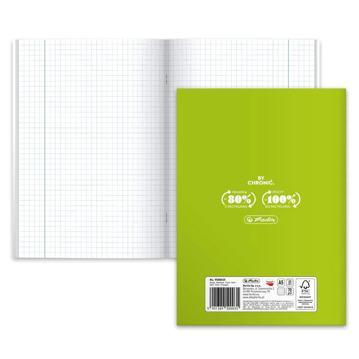 Zeszyt A5 60k kratka 70g HISTORIA 400197978 HERLITZ