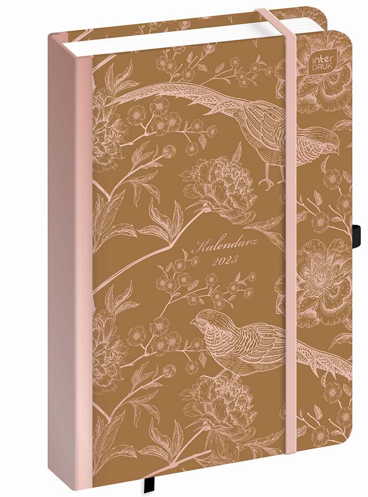 Kalendarz książkowy A5 384 Metallic Birds INTERDRUK
