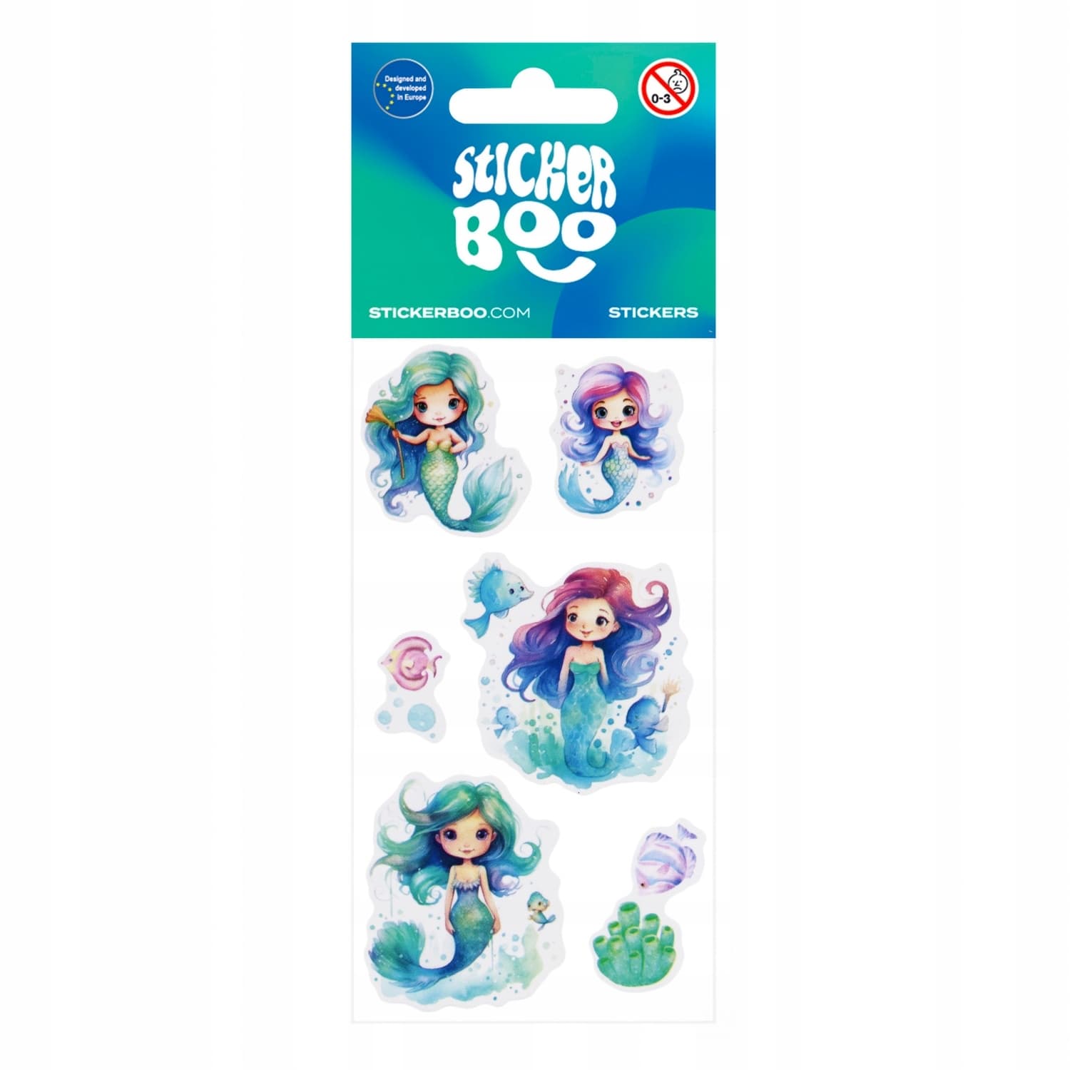 Naklejki 66x126mm SYRENKI 550330 STICKERBOO