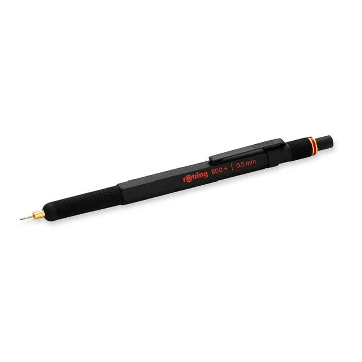 Ołowek aut. 0,5mm HB ROTRING 800+ czarny obudowa met. 1900181