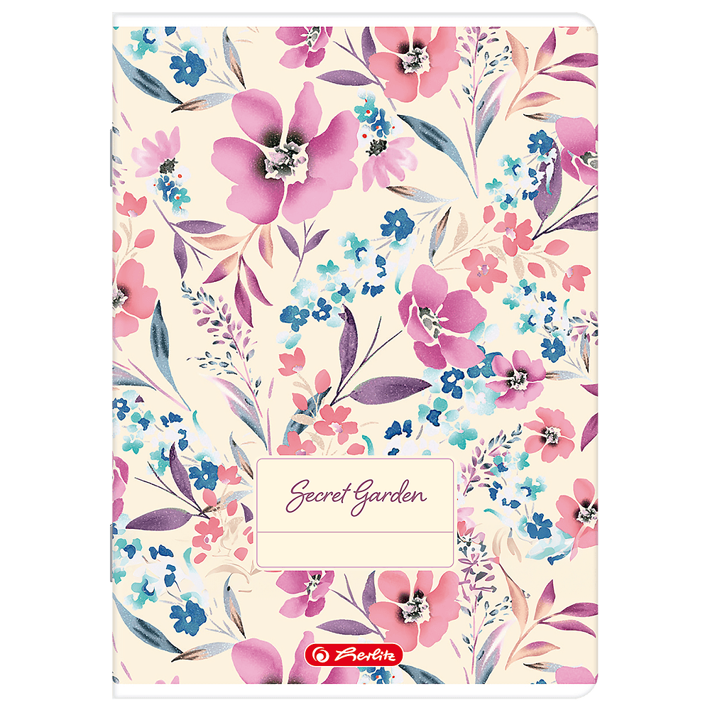 Zeszyt A5 60k kratka z marginesem mix 400206342 HERLITZ