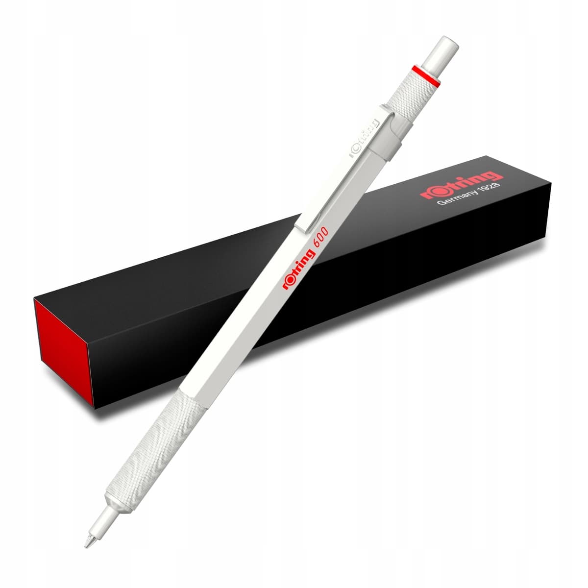 Długopis ROTRING RO 600 (M) white pearl met. obudowa 2183890