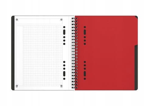 Kołonotatnik A5 80k kratka PP OXFORD Activebook International 100102880