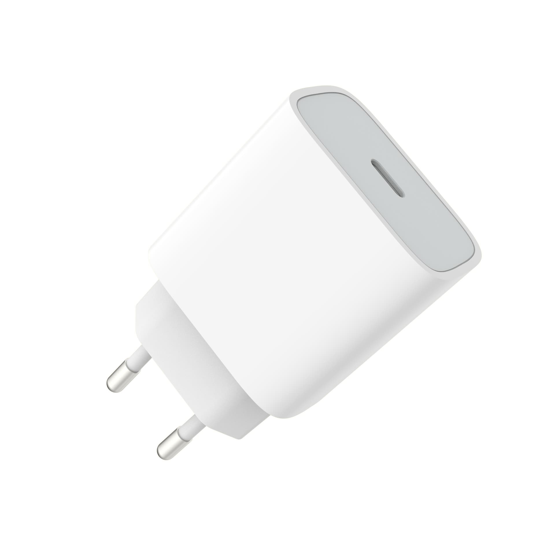 Ładowarka sieciowa 230V PLATINET 1xUSB-C 20W biała (46000)