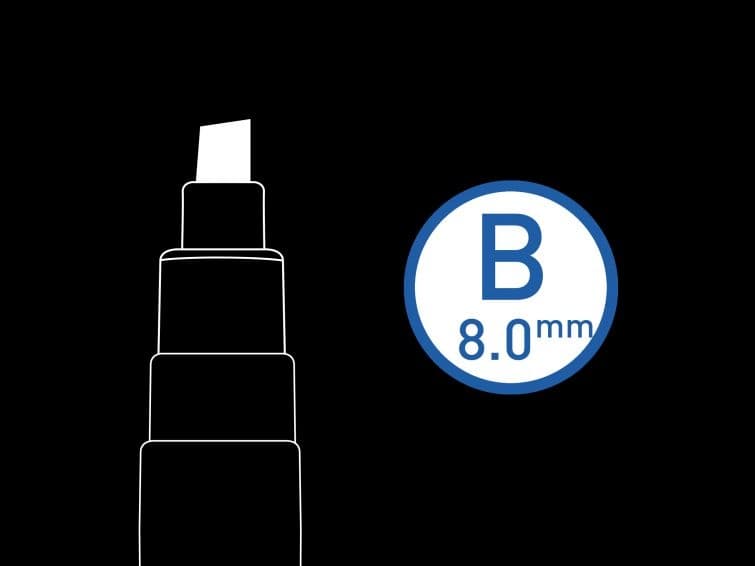Marker PINTOR B czerwony PISW-PT-B-R PILOT