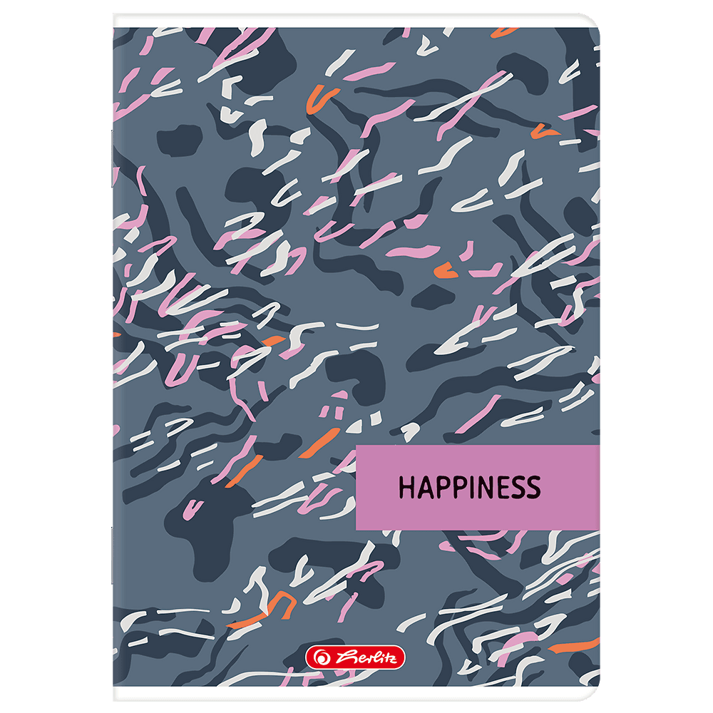 Zeszyt A5 96k kratka z marginesem mix 400206359 HERLITZ