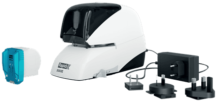 Zszywacz elektryczny Supreme 5050e biało-czarny 50 kartek RAPID 20993212