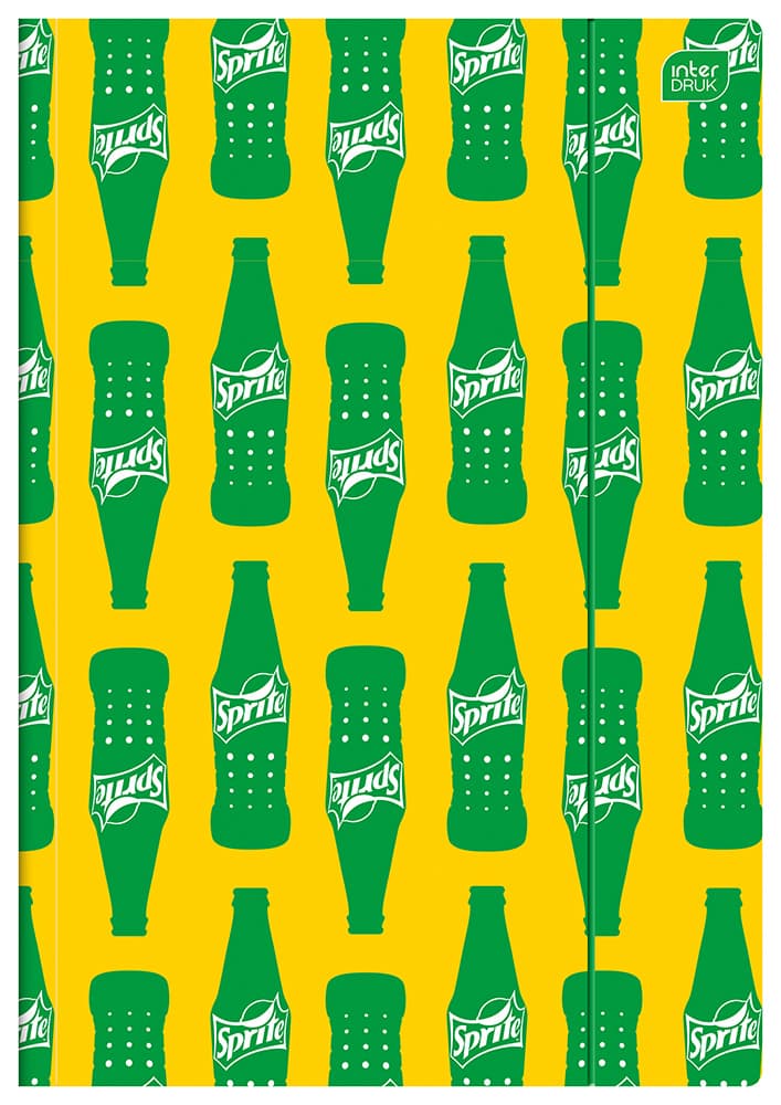 Teczka A4 z gumką Mat+UV COCA COLA INTERDRUK