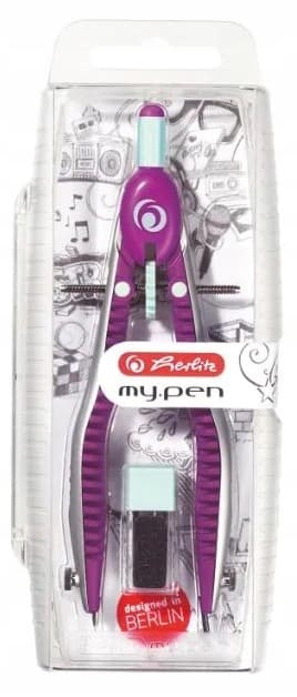 Cyrkiel szkolny MY PEN mix kolorów 300003002 HERLITZ