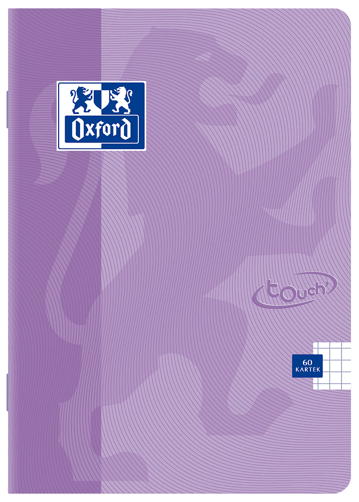 Zeszyt A5 60k 90g TOUCH PASTEL 400123213 OXFORD