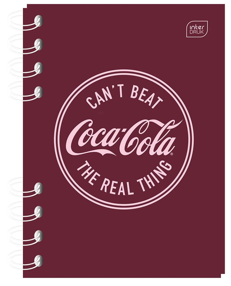 Notes na spirali 80k linia Slim Hybrid COCA COLA INTERDRUK