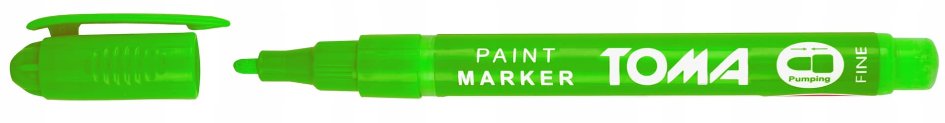Marker olejowy F jasno zielony 1,5mm TO-441 TOMA