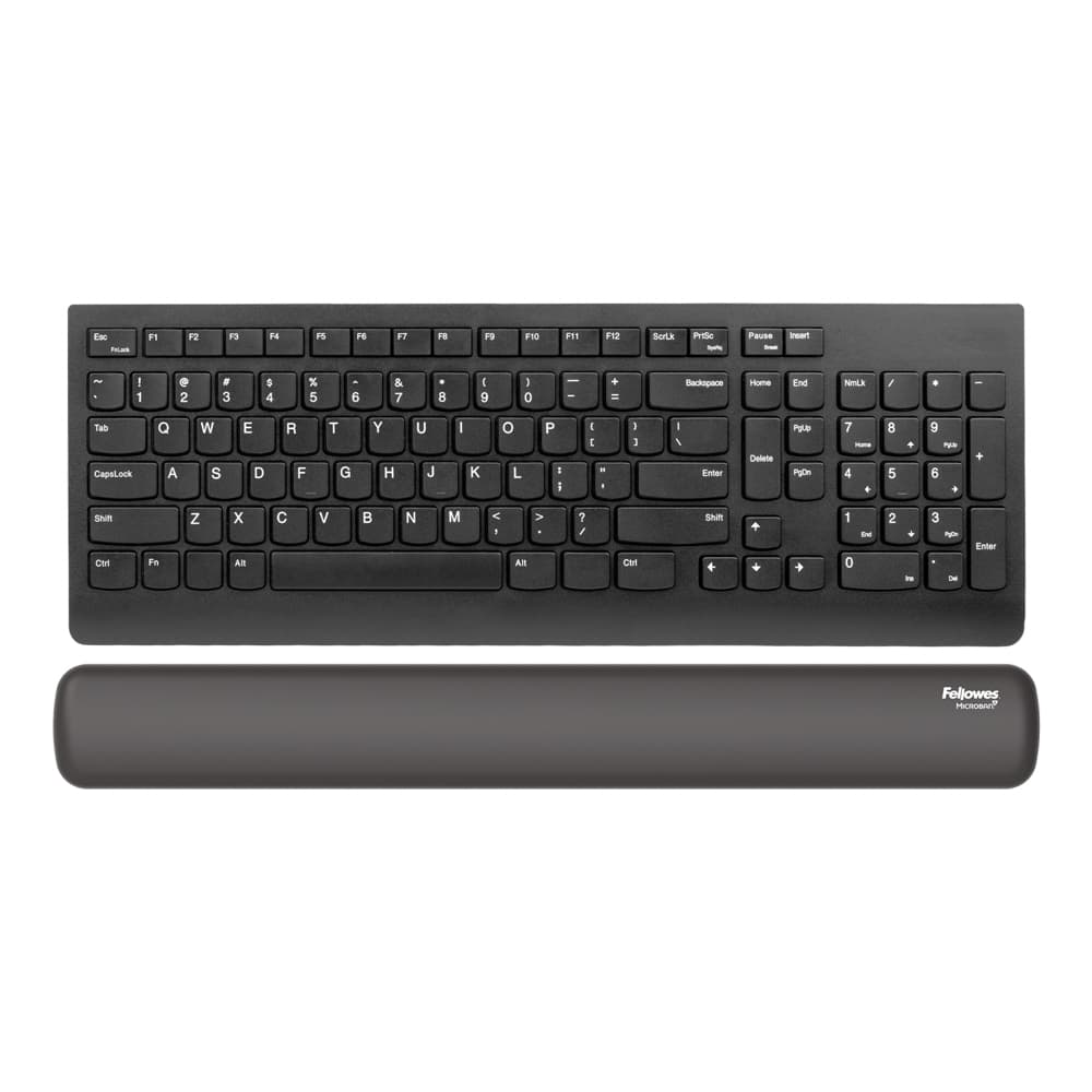 Podkładka przed klawiaturę czarna 470x60x18mm BREYTA 100142575 FELLOWES