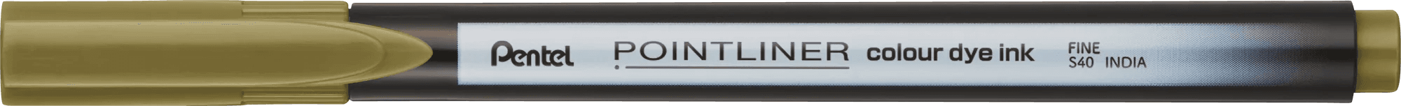 Cienkopis POINTLINER COLOUR złoto-brązowy S40-E4 PENTEL