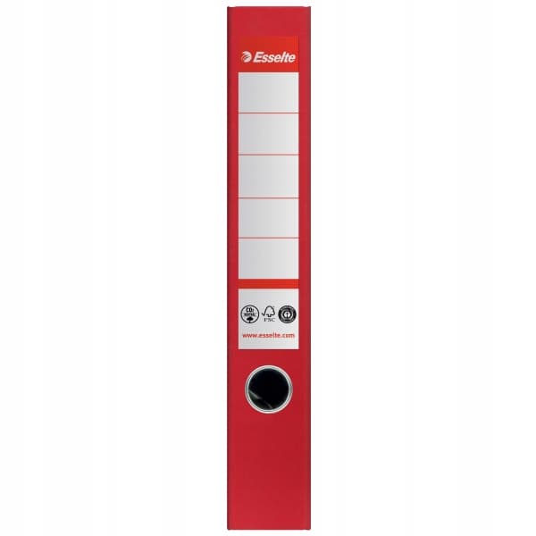 Segregator A4/50mm No.1 czerwony 627575 ESSELTE Neutral CO2