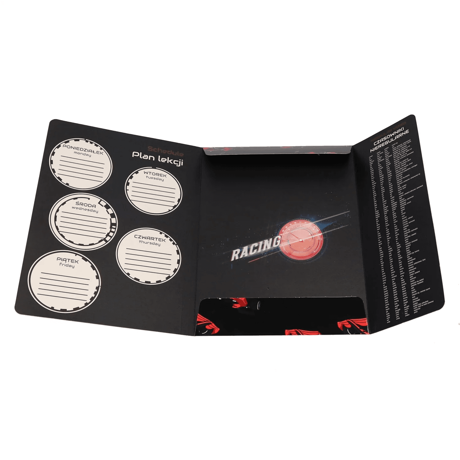 Teczka z gumką A4 RACING mix 583302 STARPAK