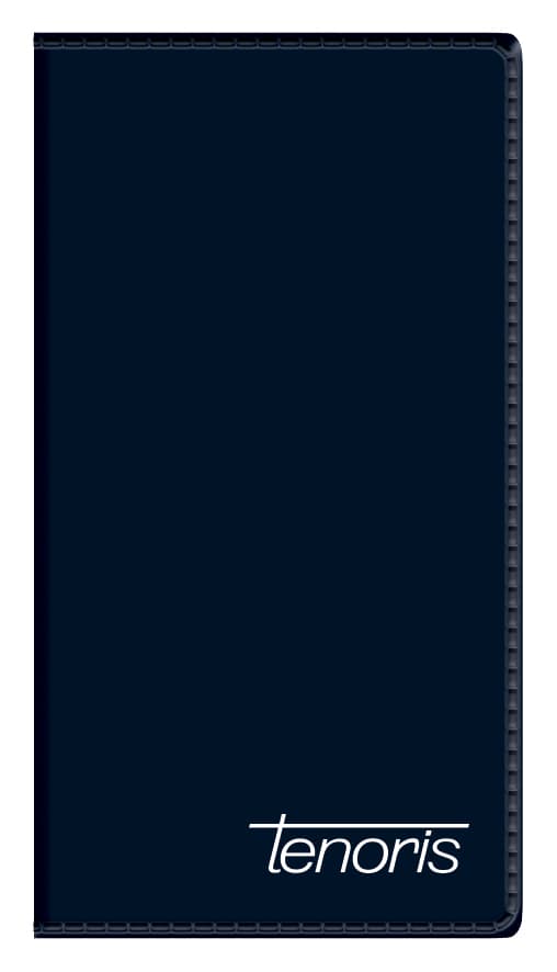 Kalendarz TENORIS notesowy N2 102x193mm 2026 TELEGRAPH