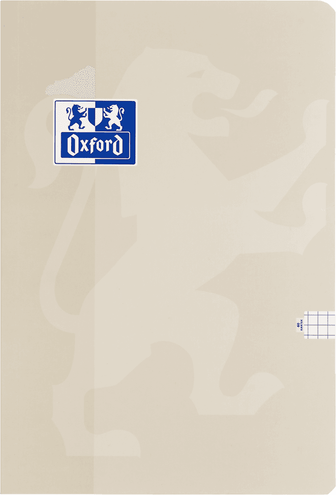 Brulion A5 60k kratka margines miękka oprawa TOUCH PASTEL 400175355 OXFORD