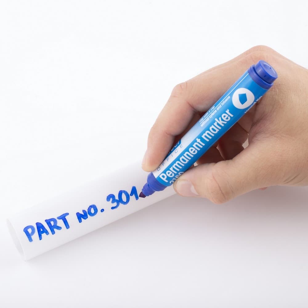 Marker permanentny 2160 niebieski ścięta końcówka 101123 D.RECT