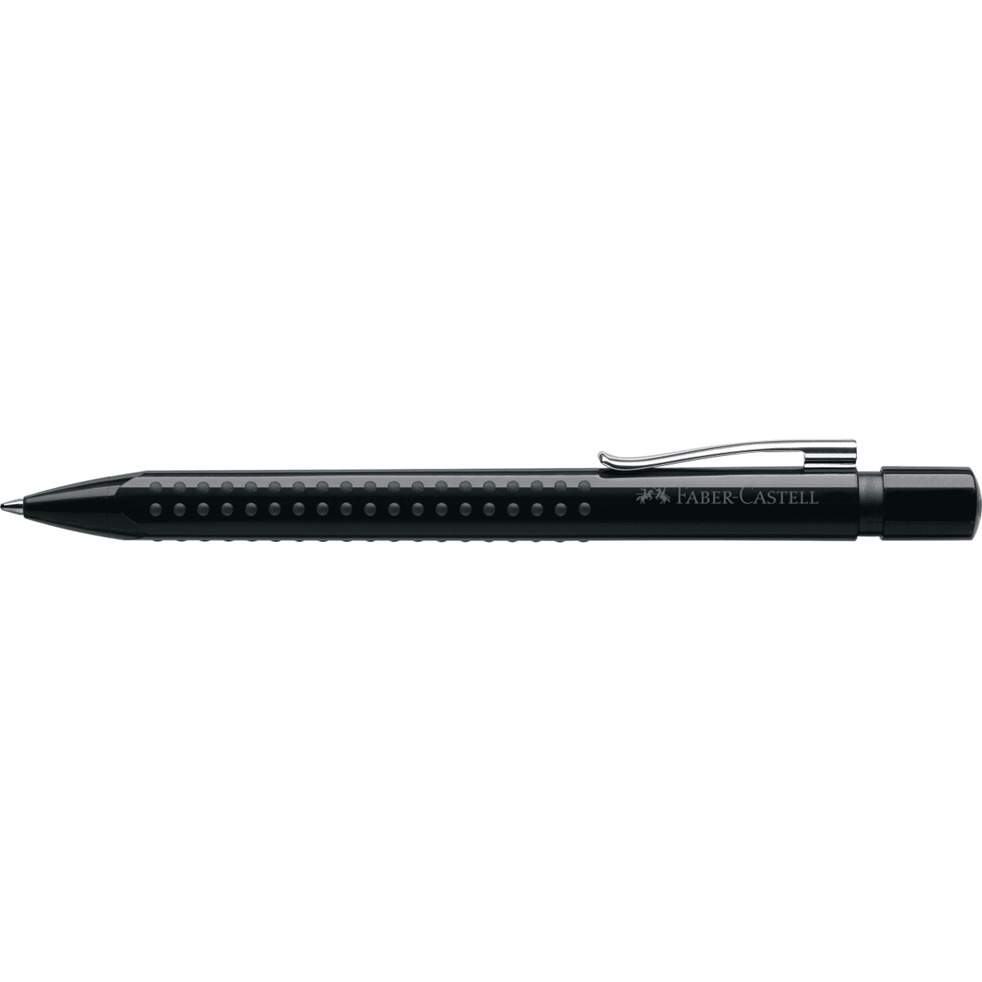 Długopis automatyczny GRIP 2010 czarny, wkład M niebieski 243999 Faber-Castell