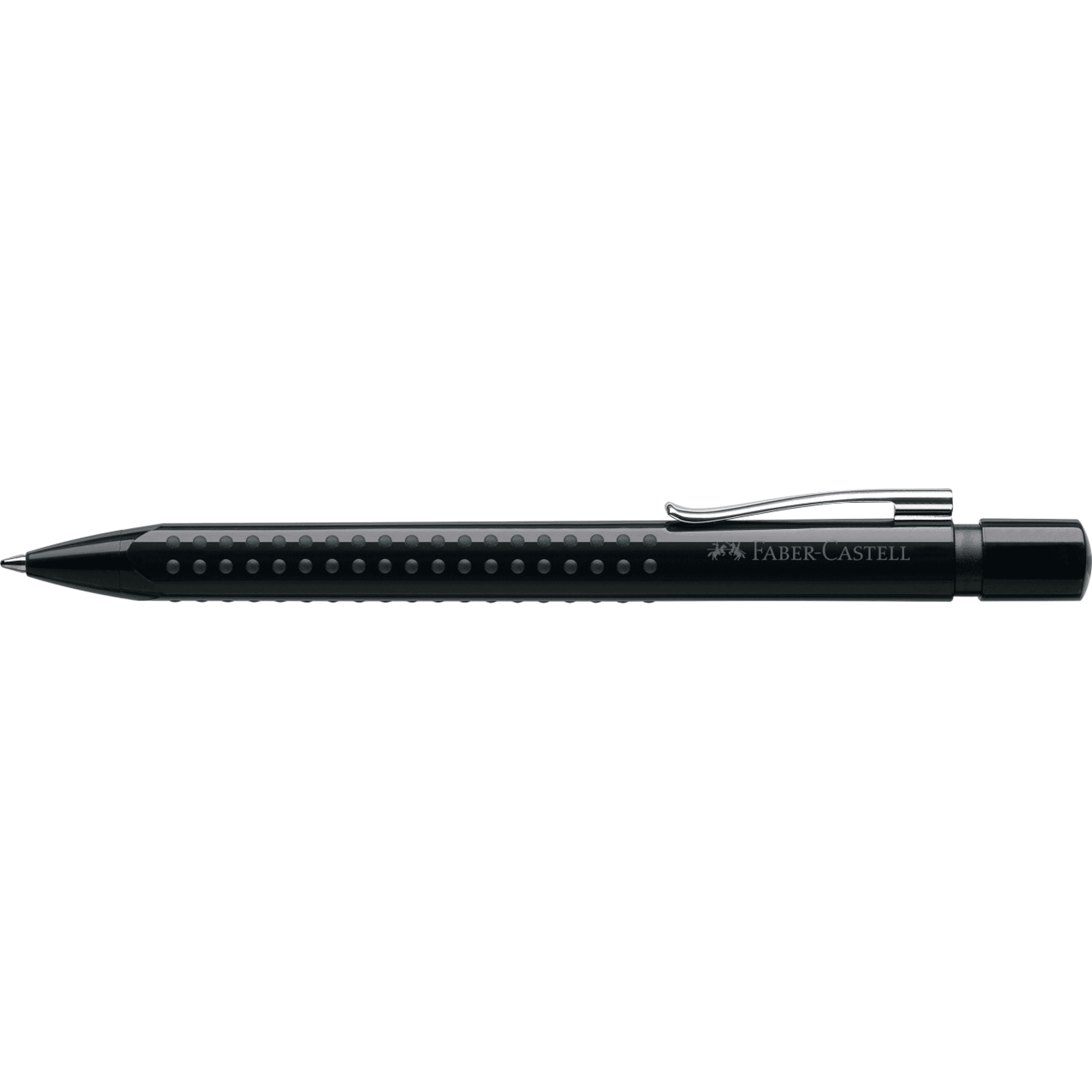 Długopis automatyczny GRIP 2010 czarny, wkład M niebieski 243999 Faber-Castell