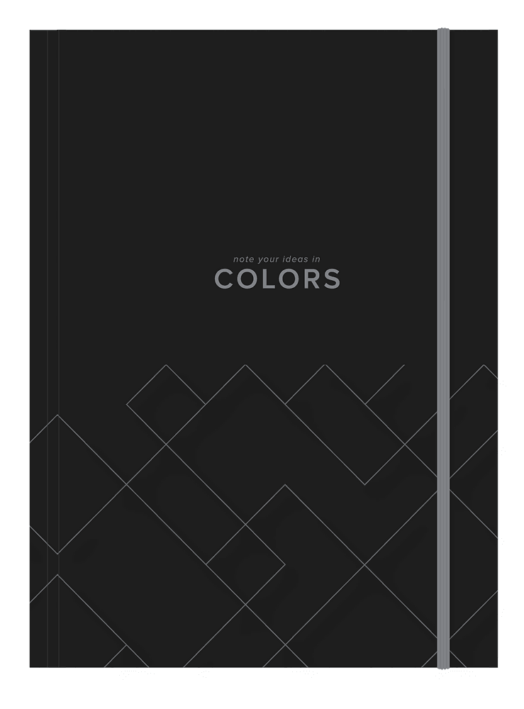 Teczka z gumką COLORS mix (10sztuk) 400171743 TOP 2000