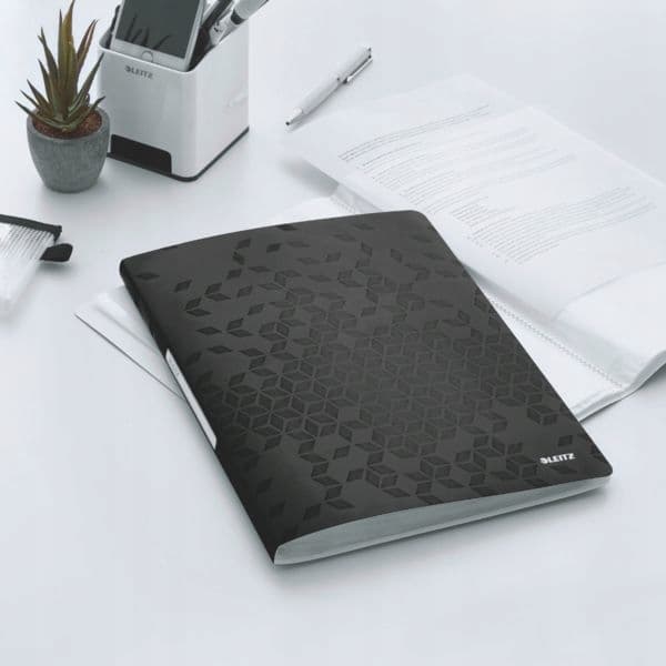 Album ofertowy 20 koszulek PP LEITZ WOW, czarny 46310095