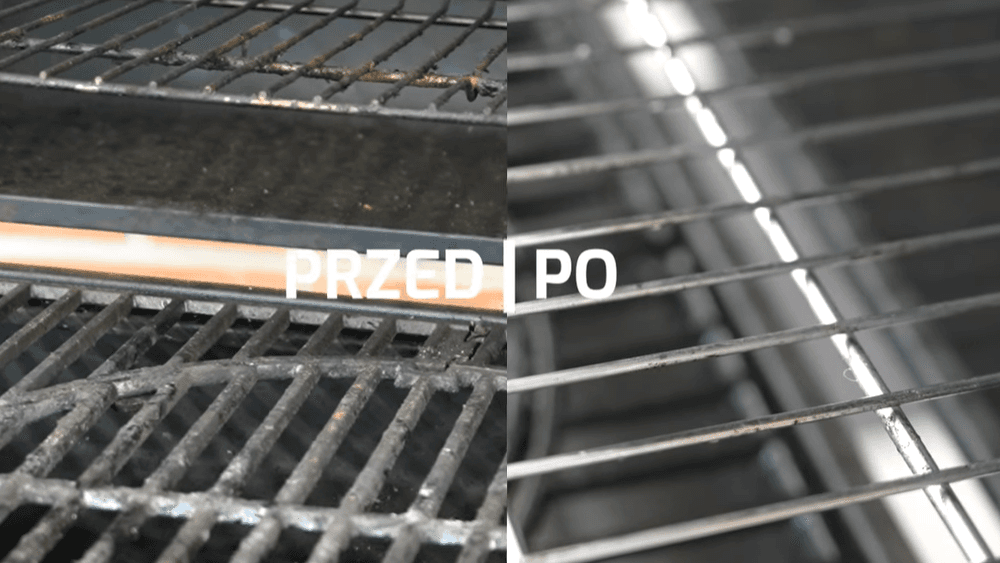 Płyn TENZI TOP GRILL BLACK do mycia grillów rusztów piekarników 0,6l. (SP-73/600)