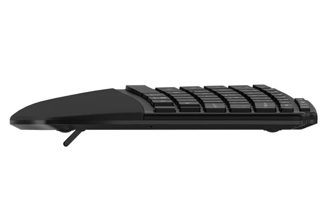 Klawiatura bezprzewodowa ergonomiczna Pro Fit KB675 EQ TKL czarna K75491WW KENSINGTON