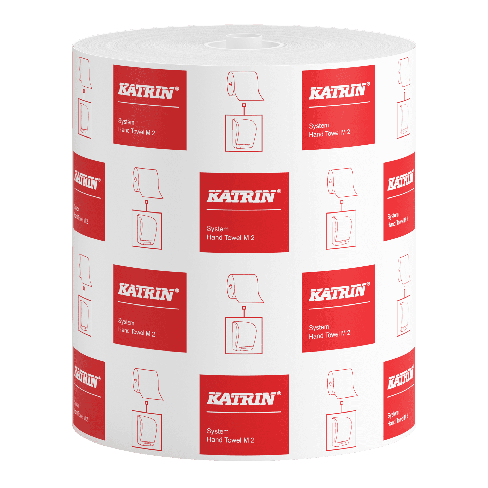 Ręcznik biały 21cm*160m 2w (6sztuk) M2 460102/460103 Katrin Classic