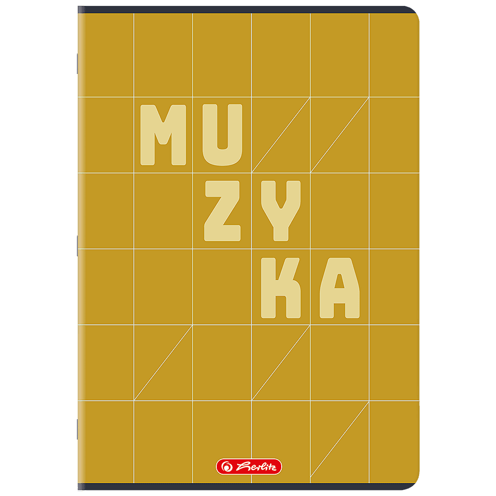 Zeszyt A4 16k pieciolinia MUZYKA pionowy 400206360 HERLITZ