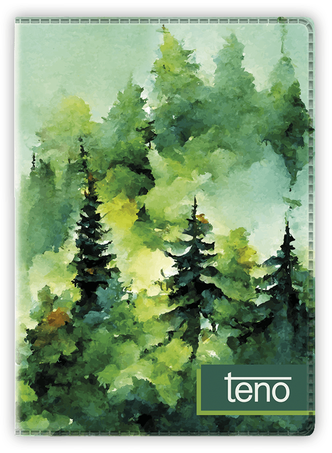 Kalendarz TENO IMPRESS notesowy N1 145x194mm 2027 TELEGRAPH
