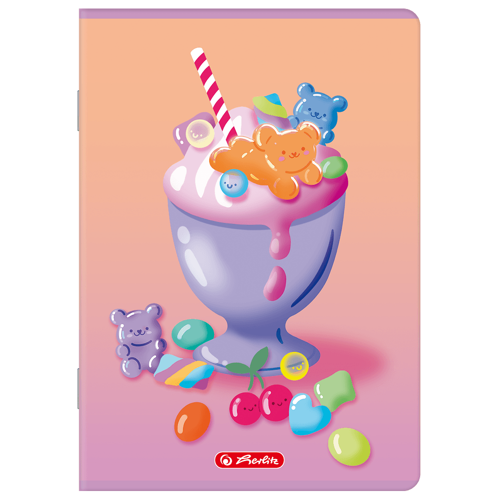Zeszyt A5 32k linia z marginesem JELLY 400206379 HERLITZ