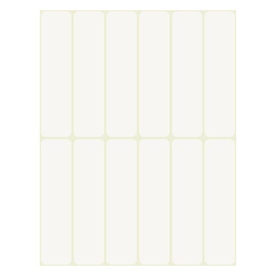 Etykieta identyfikatory imienne 76x19mm(10 arkuszy = 120etykiet) białe foliowe 51066 AVERY ZWECKFORM
