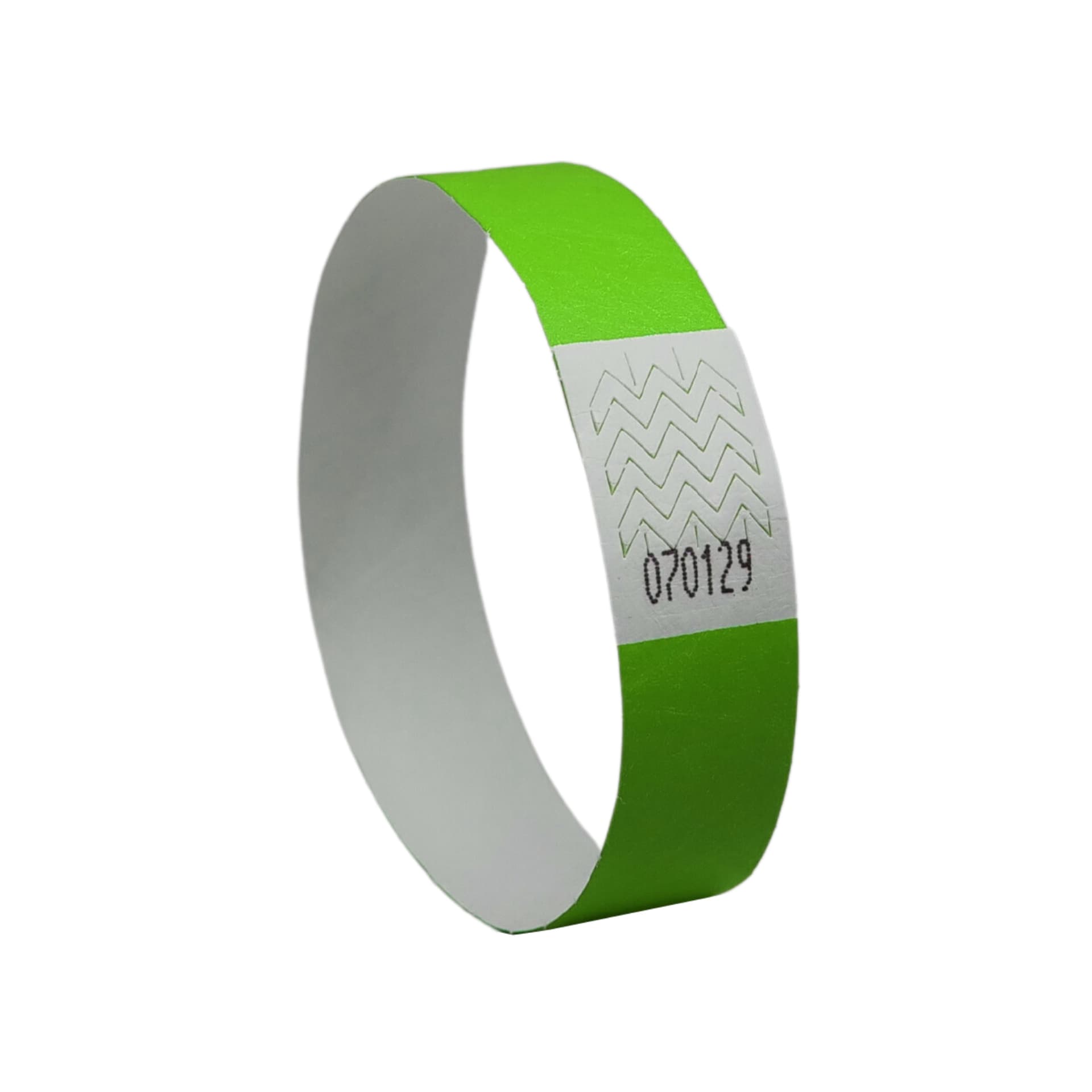 Opaski na rękę 256x19mm (50 arkuszy = 500 opasek) neonowe zielone TYVGN-50 AVERY