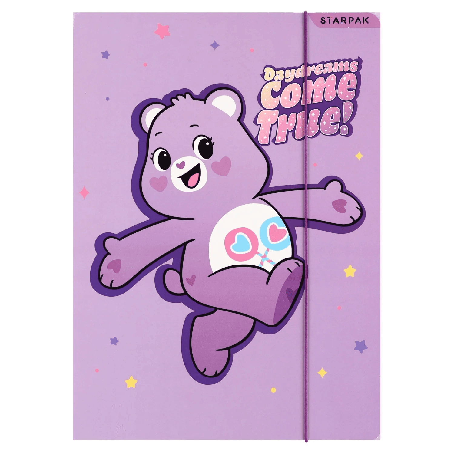 Teczka z gumką A4 CARE BEARS mix 583296 STARPAK